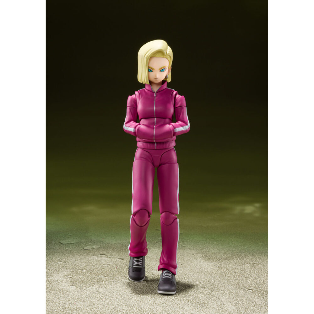 DRAGON BALL SUPER Android 18 S.h. Figurarts - immagine 5