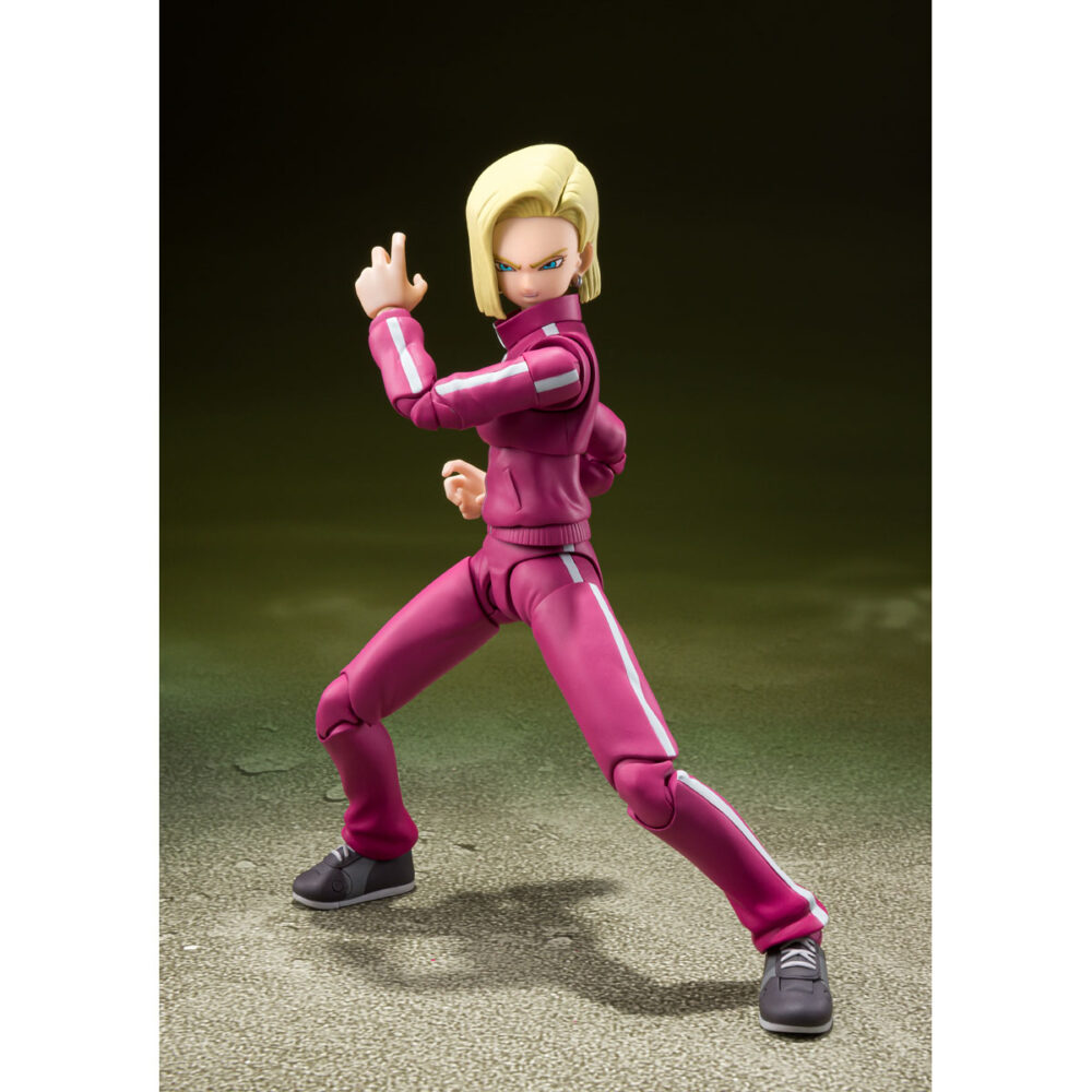 DRAGON BALL SUPER Android 18 S.h. Figurarts - immagine 4