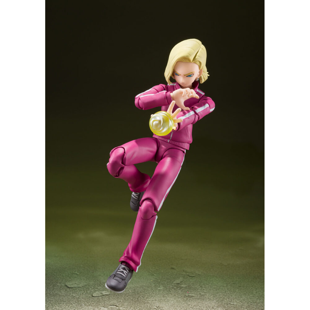 DRAGON BALL SUPER Android 18 S.h. Figurarts - immagine 3