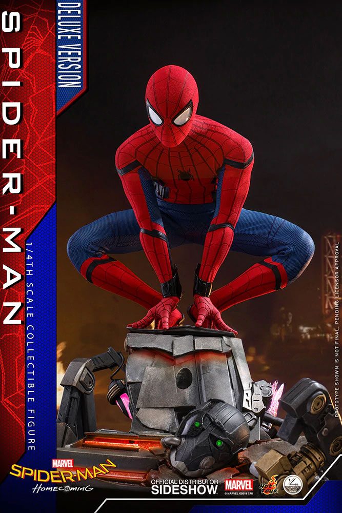 Spider-Man: Homecoming Quarter Scale Series Action Figure 1/4 Spider-Man Deluxe Version 44 cm PREORDER - immagine 11