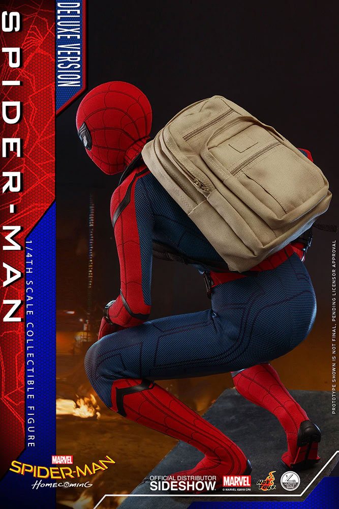 Spider-Man: Homecoming Quarter Scale Series Action Figure 1/4 Spider-Man Deluxe Version 44 cm PREORDER - immagine 13