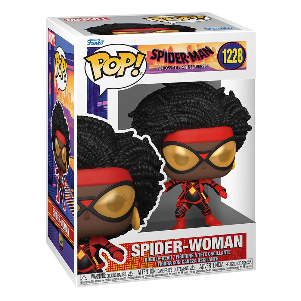 Spider-Man: Across the Spider-Verse POP! Movies Vinyl Figure Spider-Woman 9 cm PREORDER - immagine 2