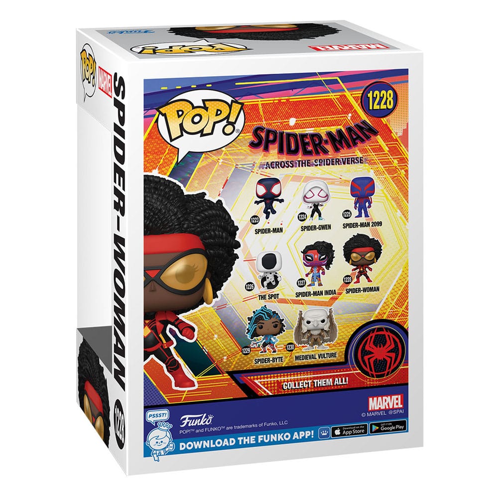 Spider-Man: Across the Spider-Verse POP! Movies Vinyl Figure Spider-Woman 9 cm PREORDER - immagine 3