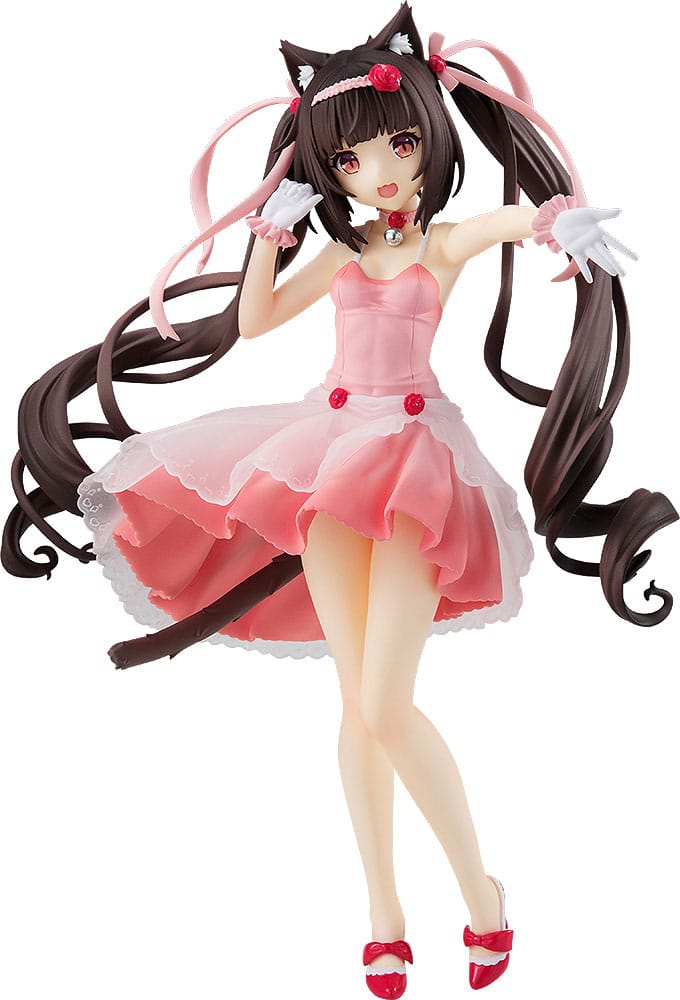 Nekopara Pop Up Parade PVC Statue Chocola: Cocktail Dress Ver. 17 cm PREORDER - immagine 4