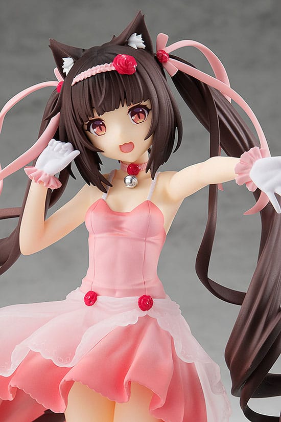 Nekopara Pop Up Parade PVC Statue Chocola: Cocktail Dress Ver. 17 cm PREORDER - immagine 3