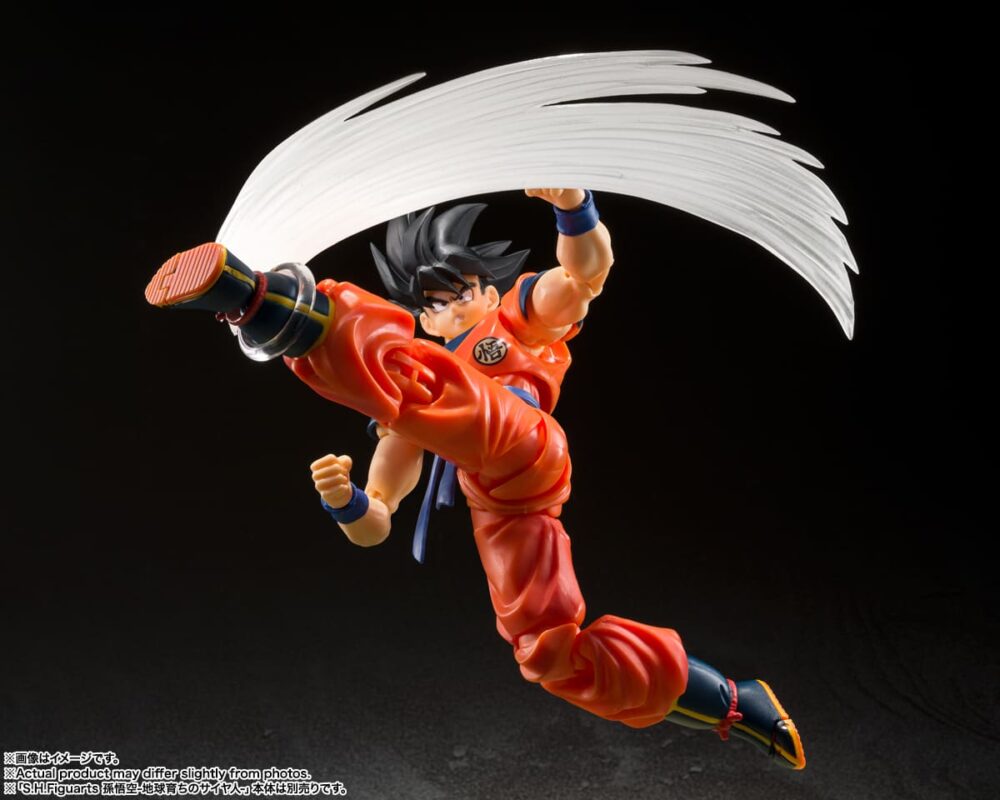 DRAGON BALL Z SON GOKU EFFECT PARTS SET - immagine 6