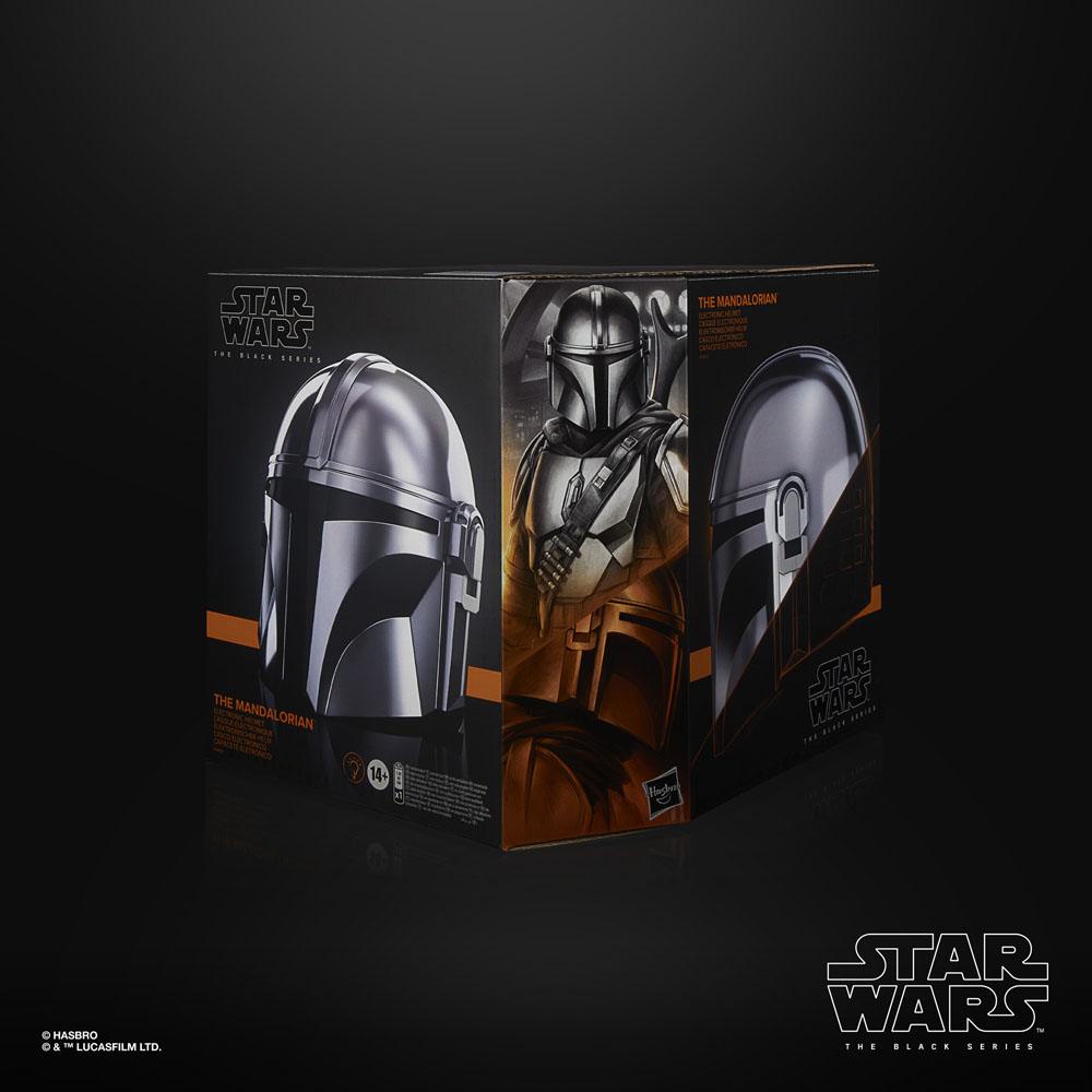 Star Wars The Mandalorian Black Series Electronic Helmet The Mandalorian PREORDER - immagine 9