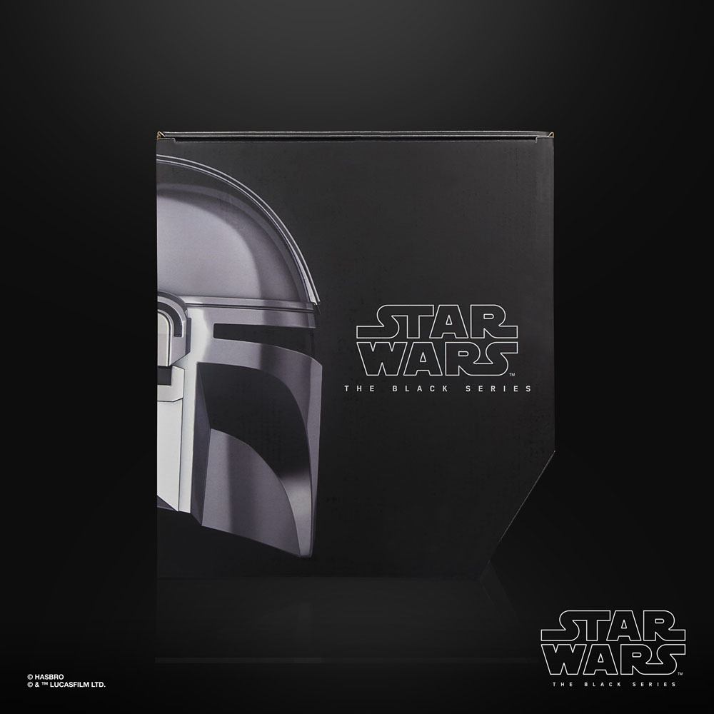 Star Wars The Mandalorian Black Series Electronic Helmet The Mandalorian PREORDER - immagine 2