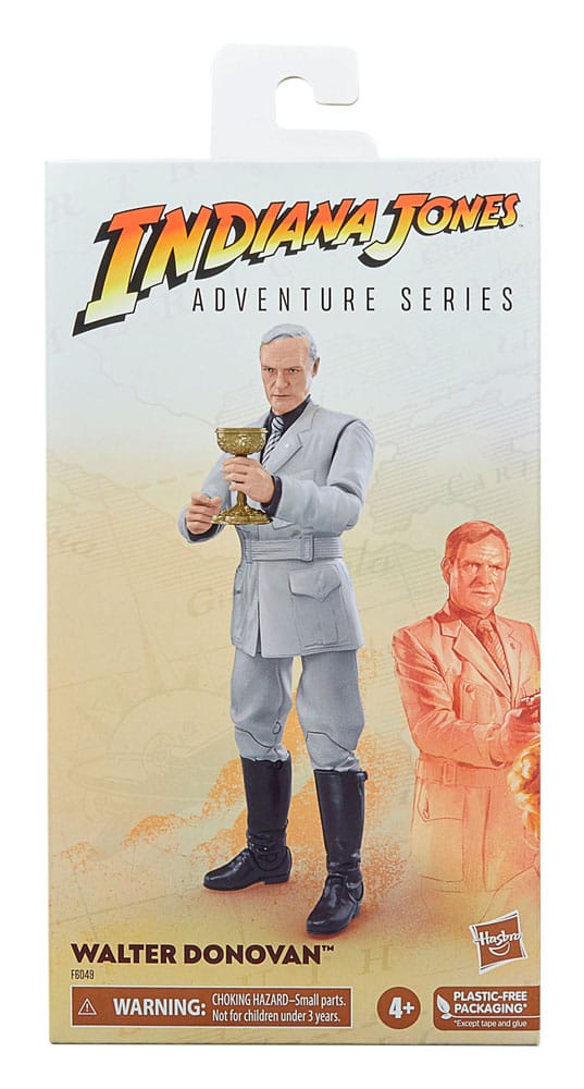 Indiana Jones Adventure Series Actionfigur Walter Donovan (Indiana Jones and the Last Crusade) 15 cm PREORDER - immagine 6