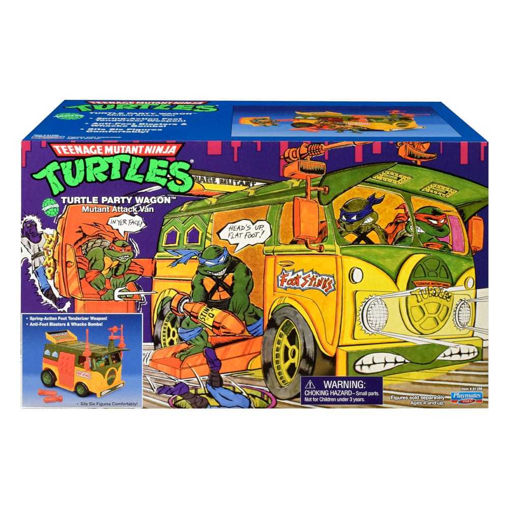 Teenage Mutant Ninja Turtles Vehicle Classic Turtle Party Wagon PREORDER