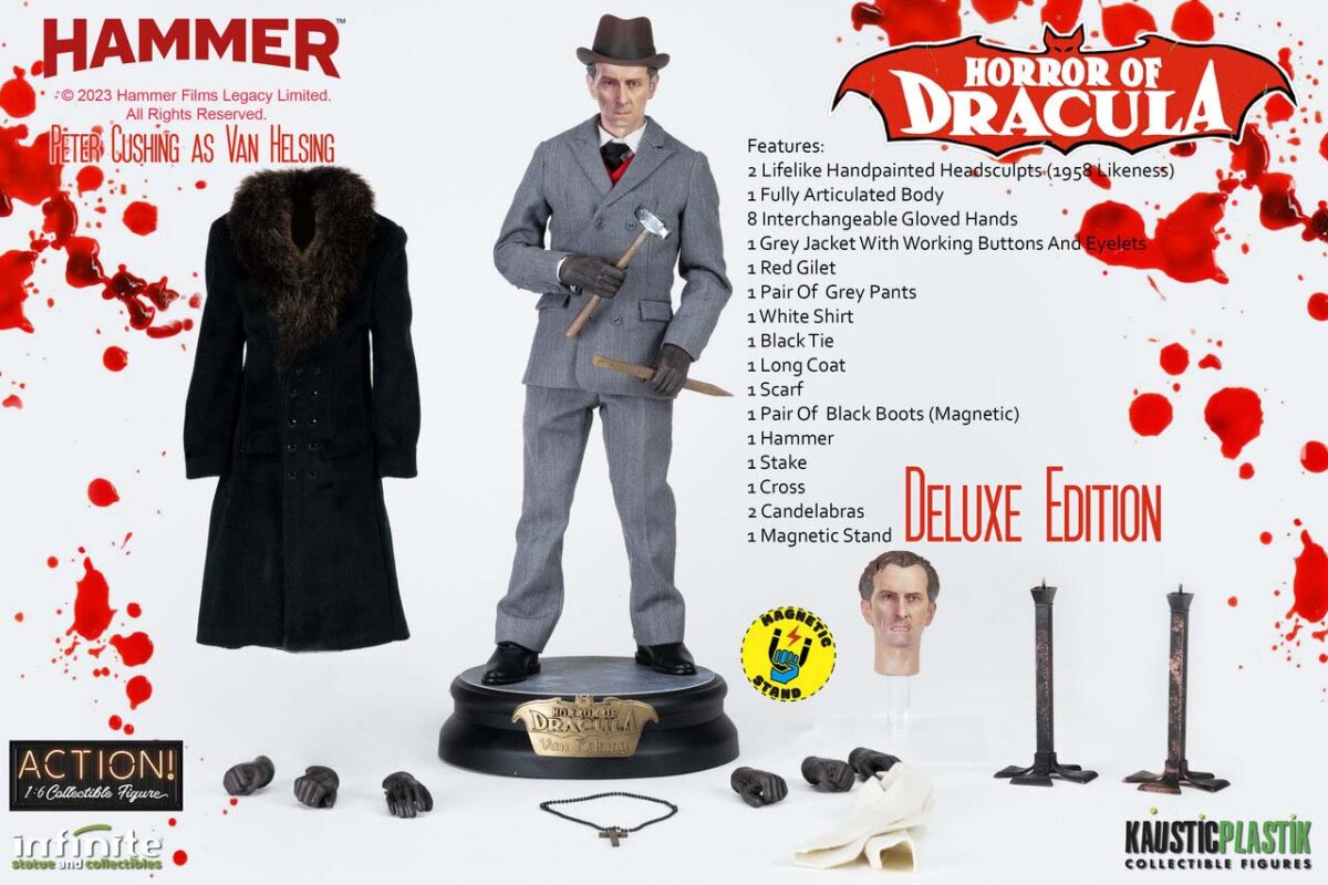 Horror Of Dracula Van Helsing 1/6 Af Dlx PREORDER - immagine 6