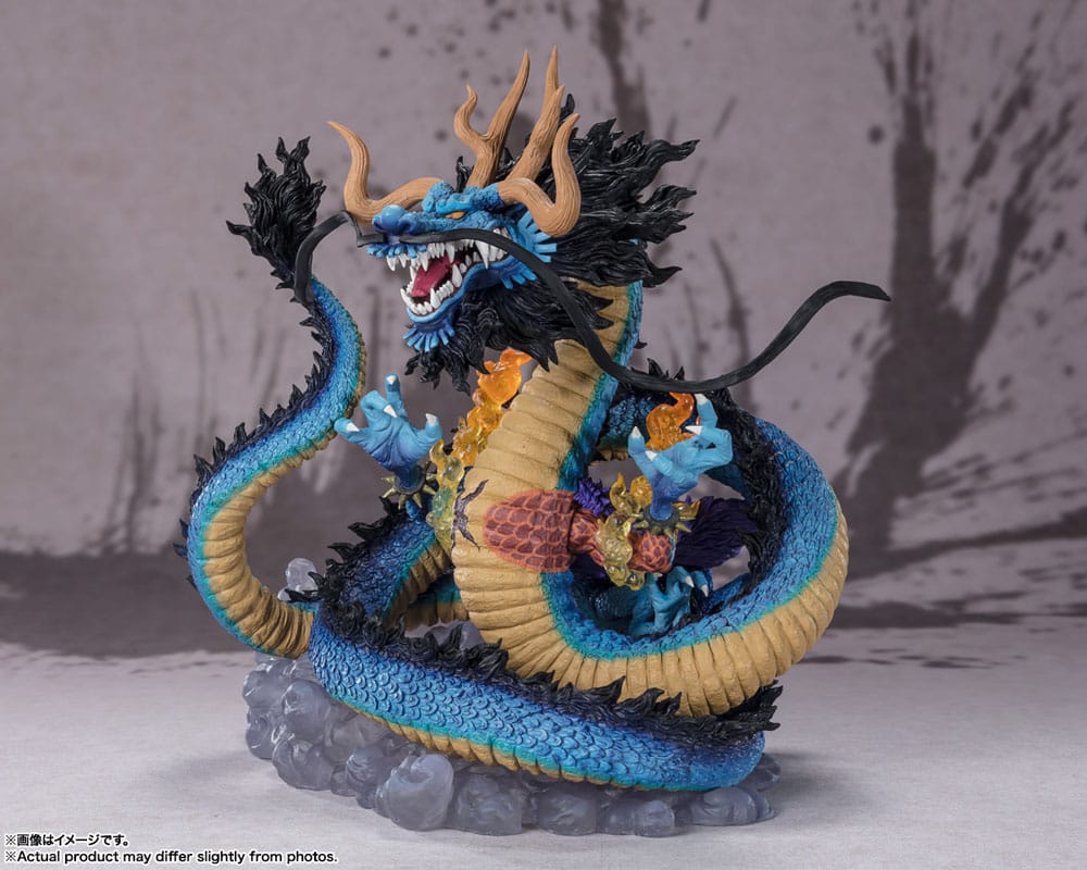 One Piece FiguartsZERO PVC Statue (Extra Battle) Kaido King of the Beasts - Twin Dragons 30 cm PREORDER - immagine 3