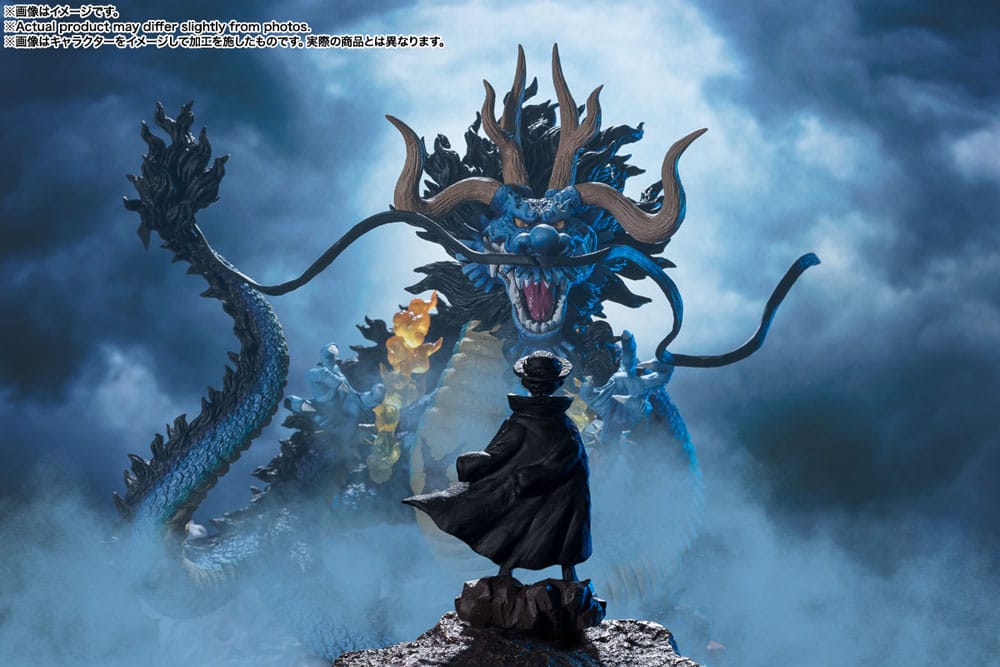 One Piece FiguartsZERO PVC Statue (Extra Battle) Kaido King of the Beasts - Twin Dragons 30 cm PREORDER - immagine 9
