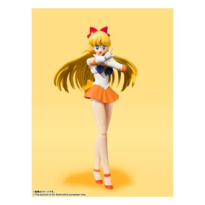 Sailor Moon S.H. Figuarts Action Figure Sailor Venus Animation Color Edition 14 cm