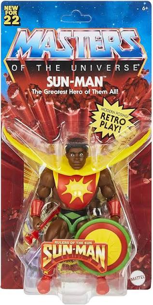Masters of the Universe Origins Action Figure 2022 Sun-Man 14 cm Action figures - immagine 2