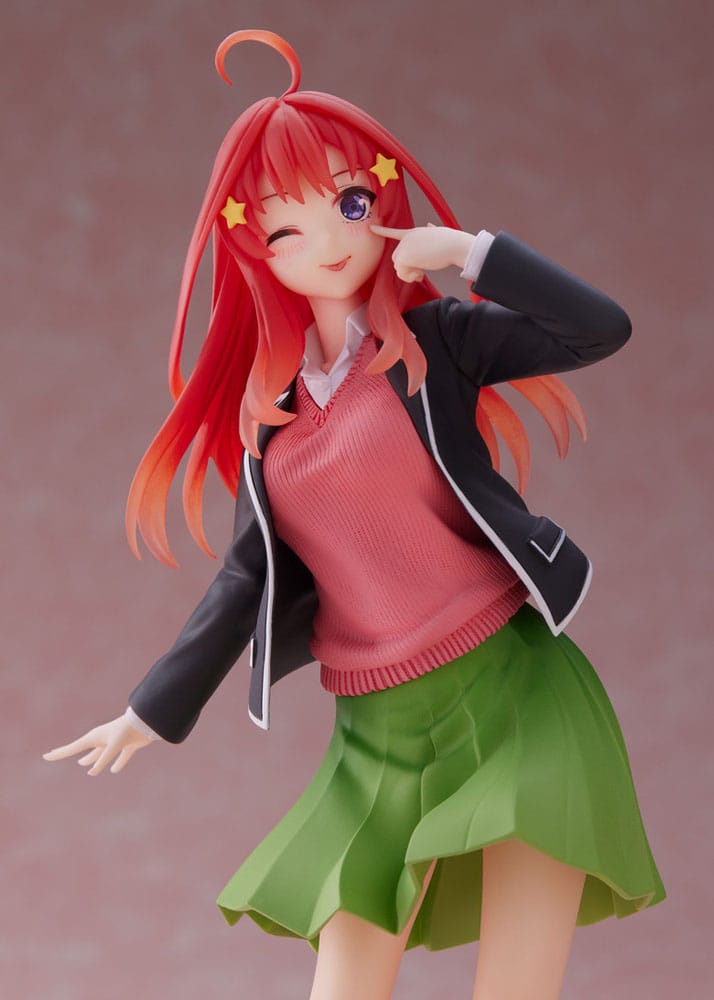 The Quintessential Quintuplets PVC Statue Itsuki Nakano School Uniform Ver Renewal Edition - immagine 2