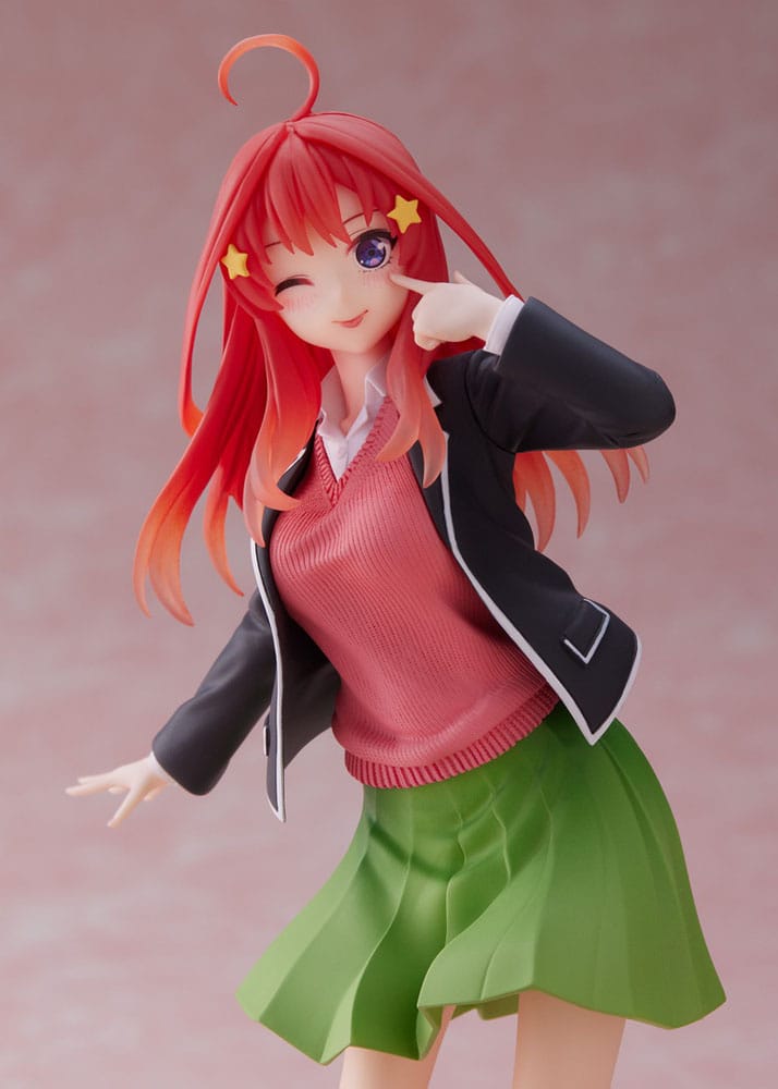 The Quintessential Quintuplets PVC Statue Itsuki Nakano School Uniform Ver Renewal Edition - immagine 5
