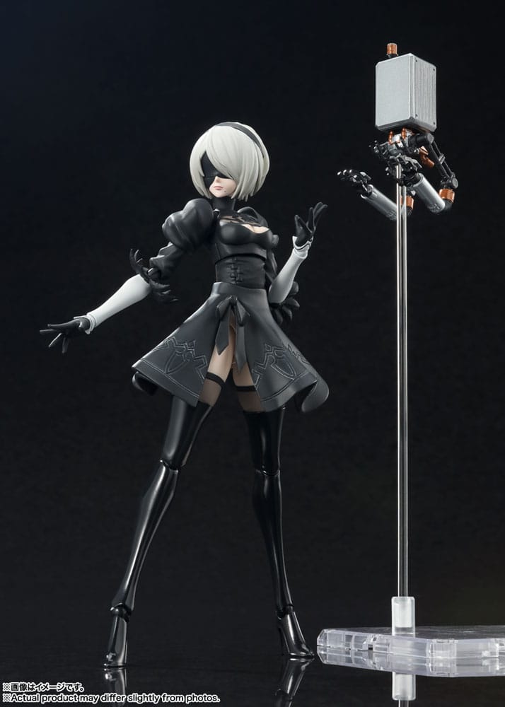 NieR: Automata S.H. Figuarts Action Figure 2B 15 cm - immagine 2