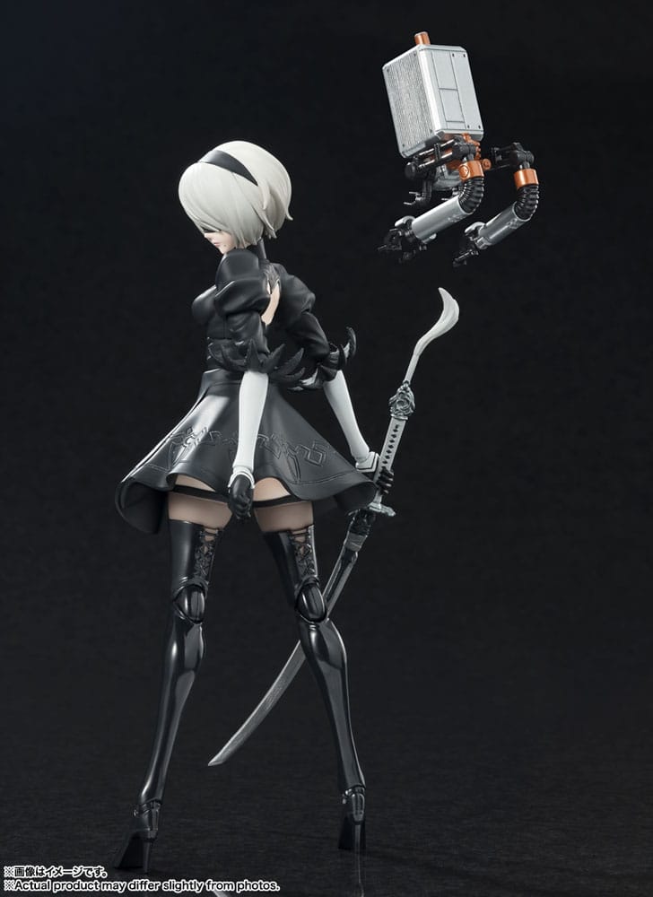 NieR: Automata S.H. Figuarts Action Figure 2B 15 cm - immagine 3