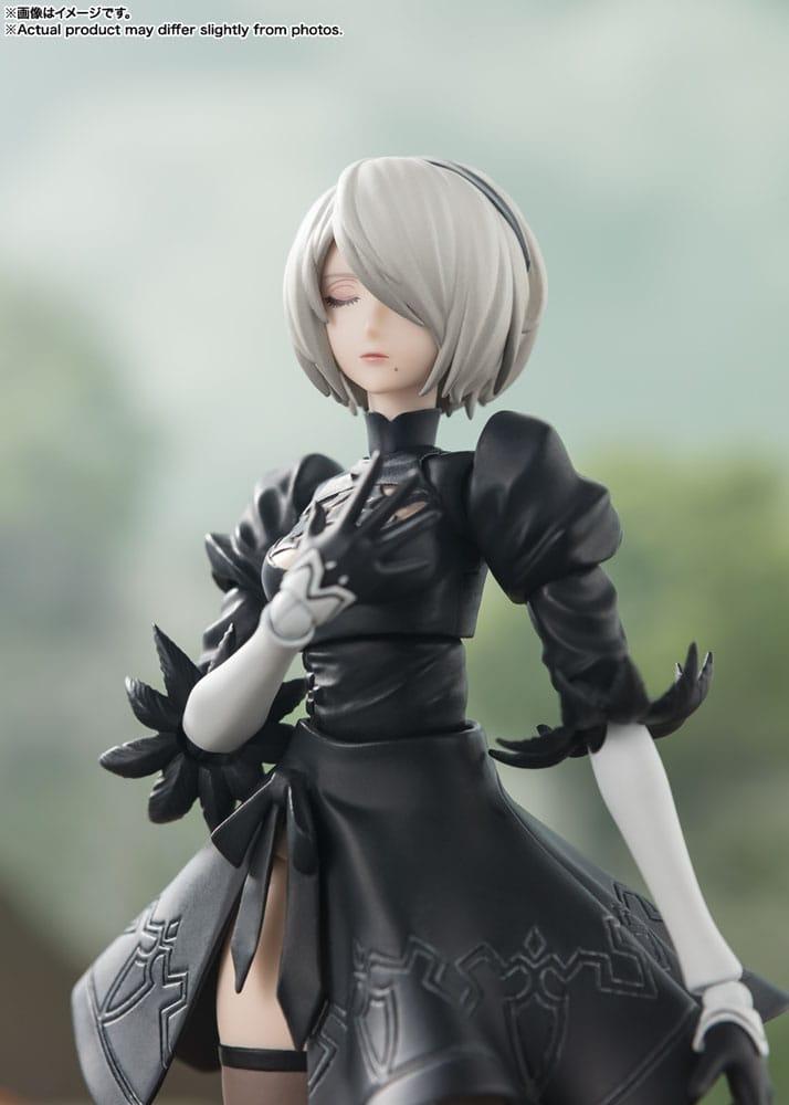 NieR: Automata S.H. Figuarts Action Figure 2B 15 cm - immagine 7