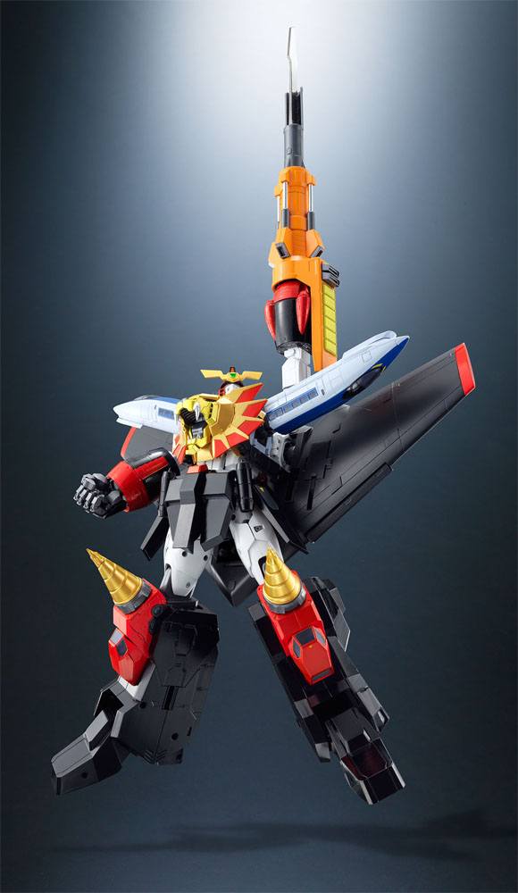 GaoGaiGar Soul of Chogokin Diecast Action Figure GX-68 GaoGaiGar 26 cm PREORDER - immagine 2