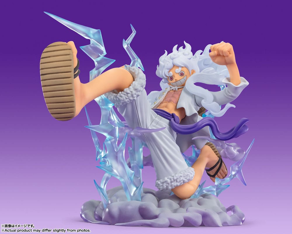 UGIF Luffy Figurine Gear 5, One Piece PVC Statue de Poupée Luffy