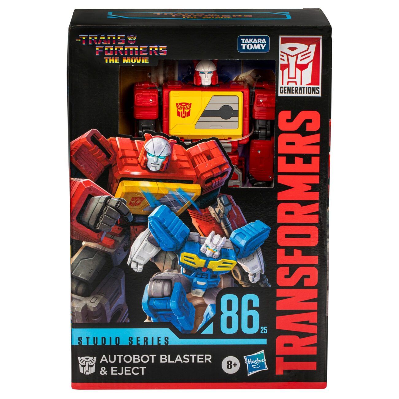 The Transformers: The Movie Generations Studio Series Voyager Class Action Figure Autobot Blaster & Eject 16 cm - immagine 26