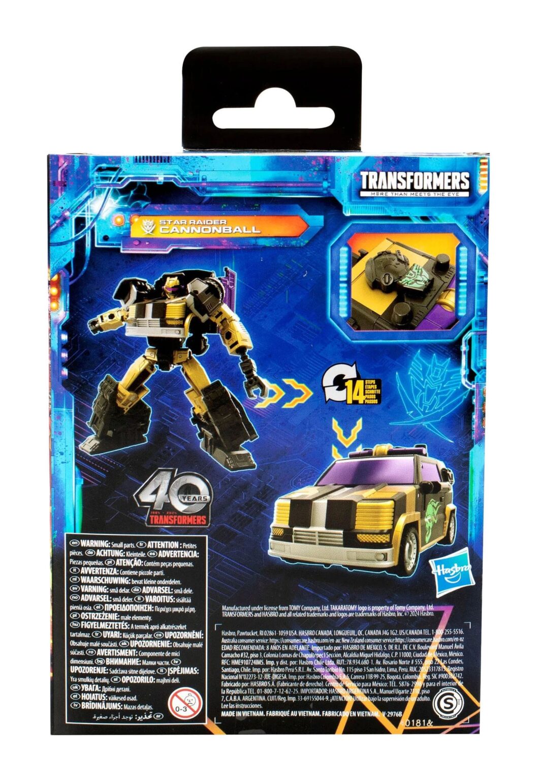 Transformers Generations Legacy United Deluxe Class Action Figure Star Raider Cannonball 14 cm - immagine 27