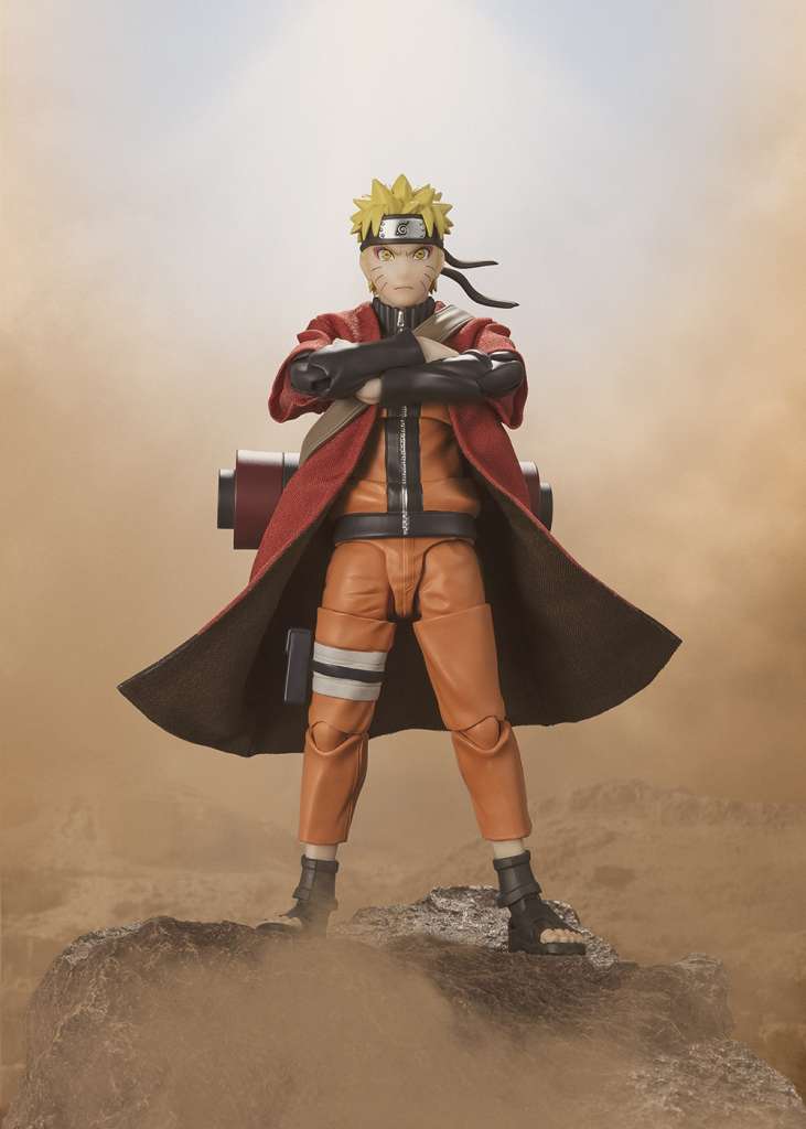 Naruto Shippuden S.H. Figuarts Action Figure Naruto Uzumaki (Sage Mode) - Savior of Konoha 15 cm