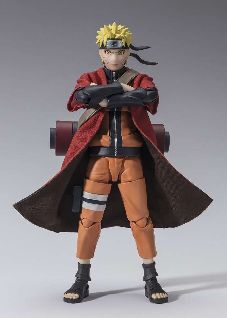 Naruto Shippuden S.H. Figuarts Action Figure Naruto Uzumaki (Sage Mode) - Savior of Konoha 15 cm - immagine 6