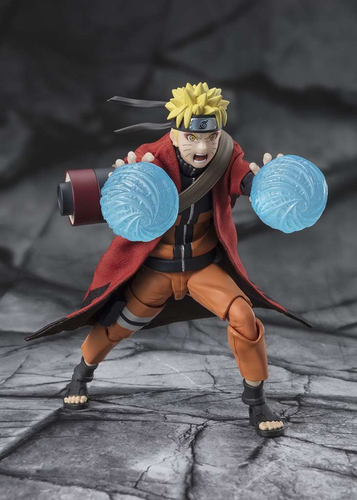Naruto Shippuden S.H. Figuarts Action Figure Naruto Uzumaki (Sage Mode) - Savior of Konoha 15 cm - immagine 2