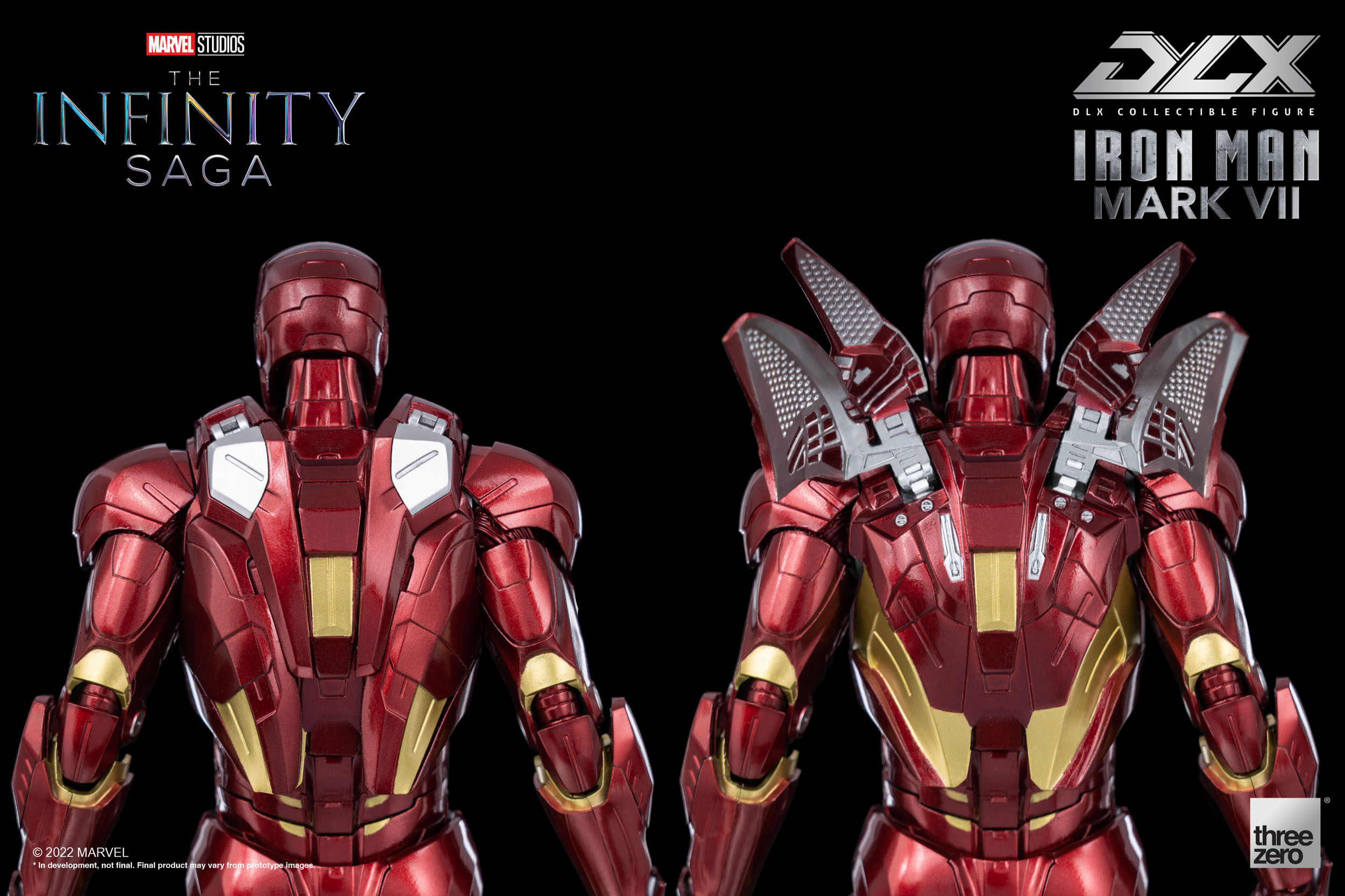 Infinity Saga DLX Action Figure 1/12 Iron Man Mark 7 17 cm - immagine 34