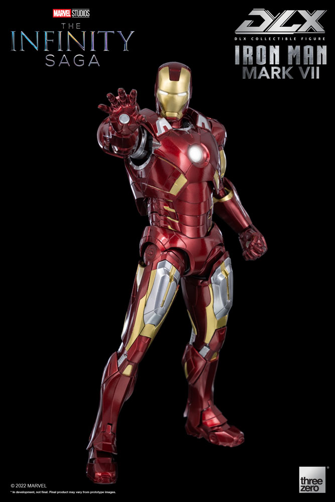 Infinity Saga DLX Action Figure 1/12 Iron Man Mark 7 17 cm - immagine 57