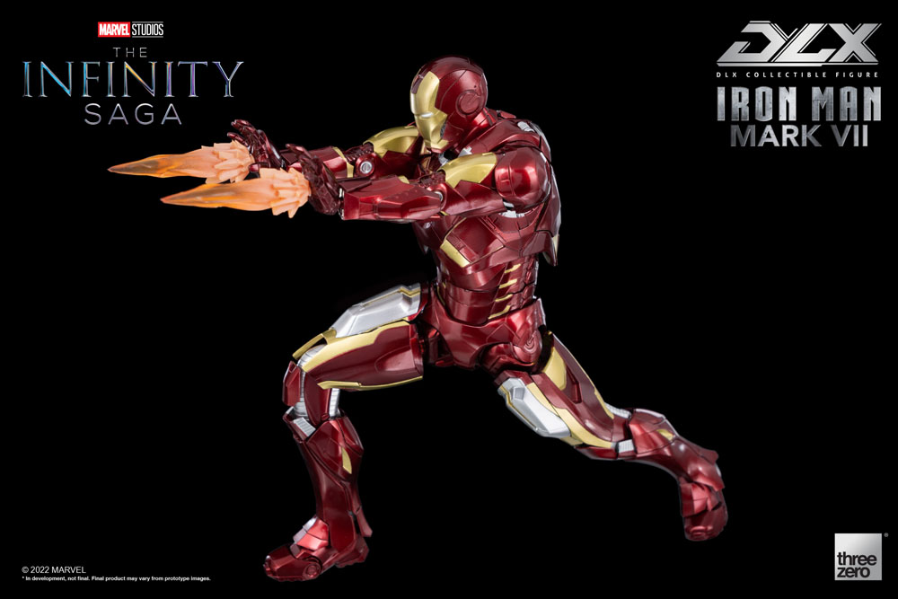 Infinity Saga DLX Action Figure 1/12 Iron Man Mark 7 17 cm - immagine 63