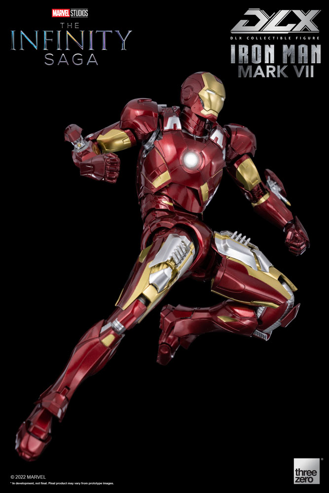 Infinity Saga DLX Action Figure 1/12 Iron Man Mark 7 17 cm - immagine 68
