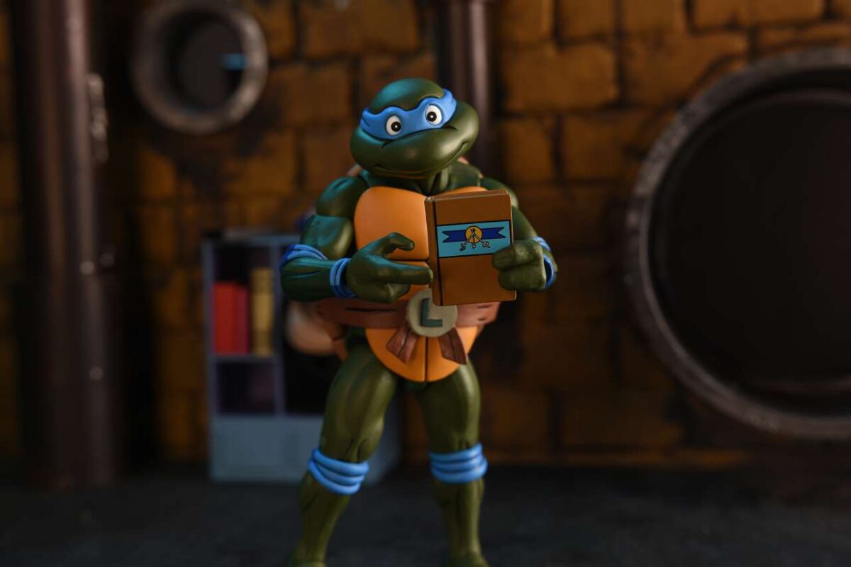 Tmnt Cartoon Ultimate Leonardo Vhs Af_PREORDER - immagine 4