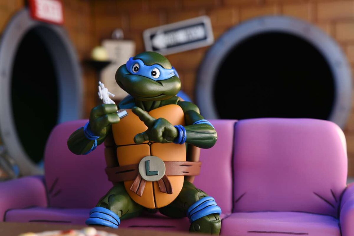 Tmnt Cartoon Ultimate Leonardo Vhs Af_PREORDER - immagine 8