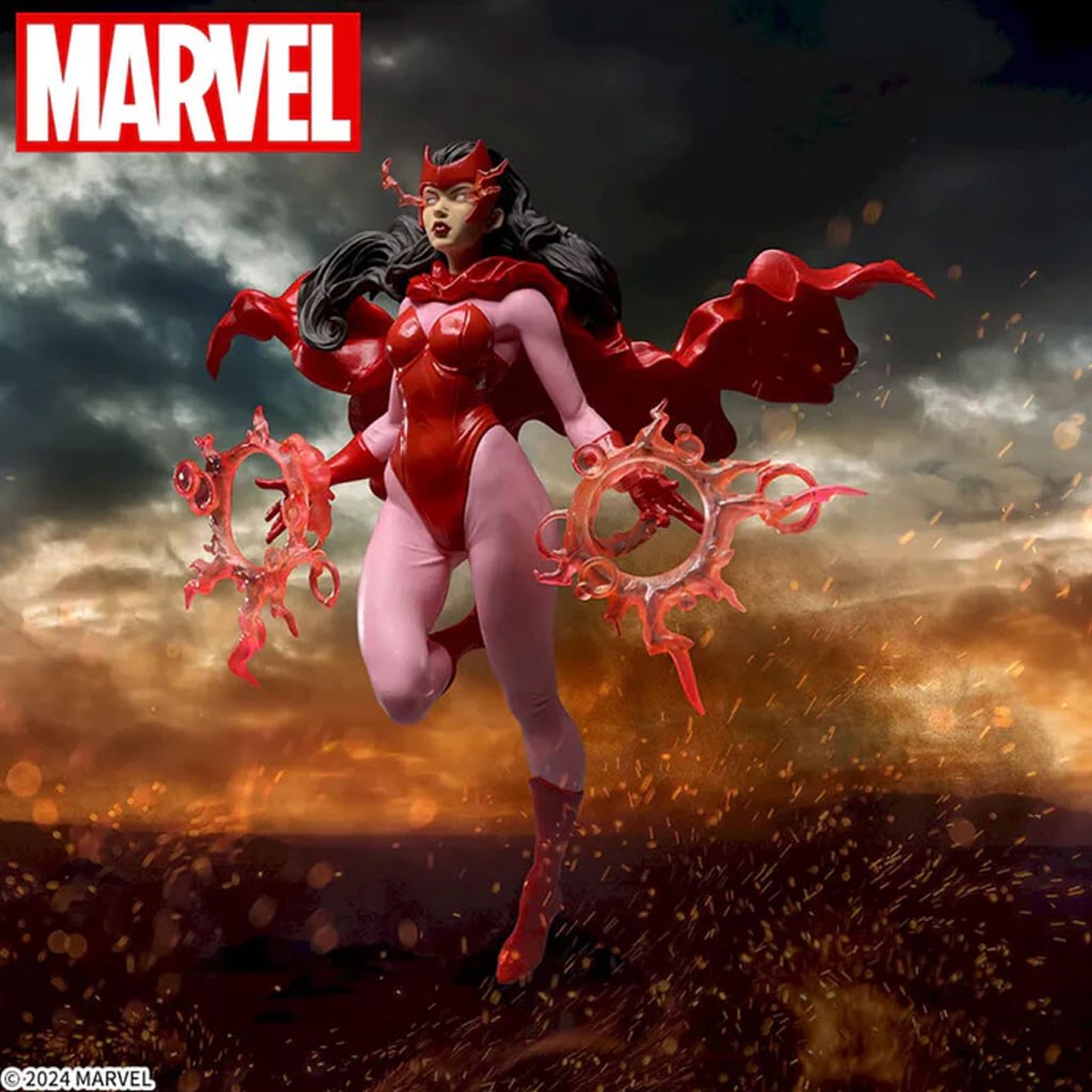 MARVEL COMICS - ACT/CUT FIGURE - SCARLET WITCH - immagine 2