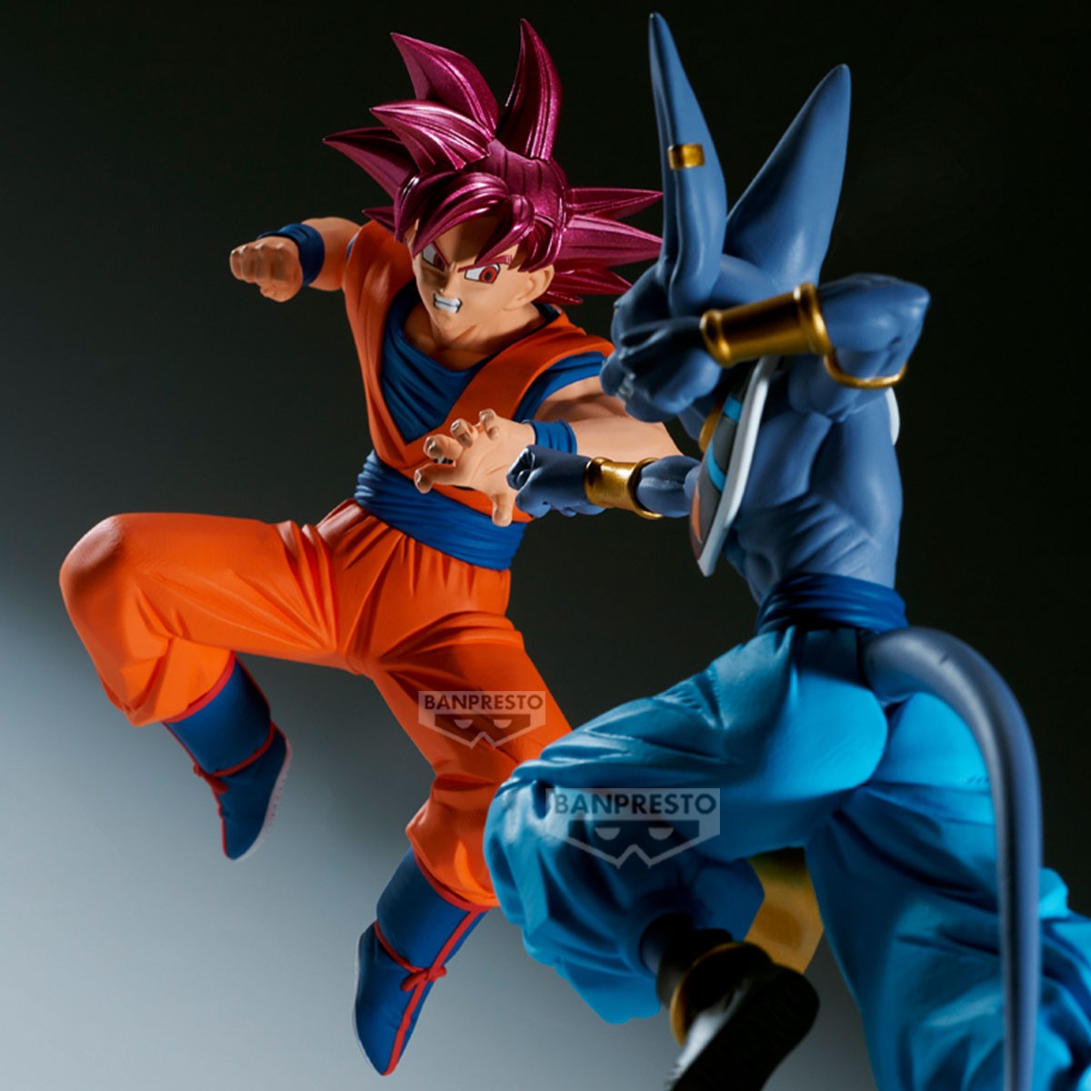 DRAGON BALL SUPER - MATCH MAKERS - BEERUS (CONTRO SUPER SAIYAN GOD SON GOKU) PREORDER - immagine 8