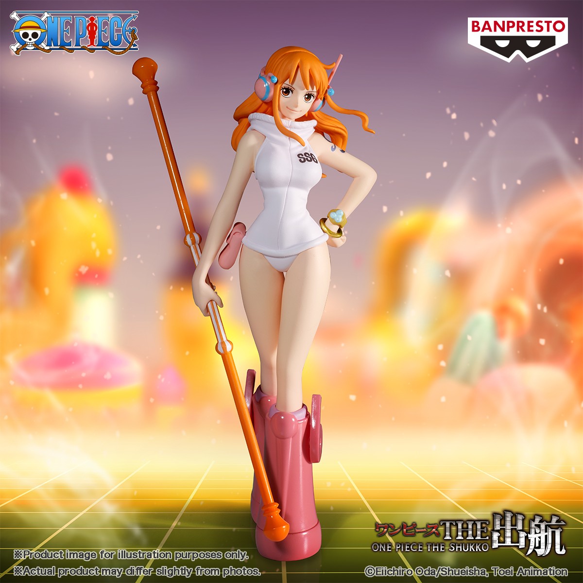 ONE PIECE - THE SHUKKO FIGURE - NAMI Ver. EGGHEAD PREORDER