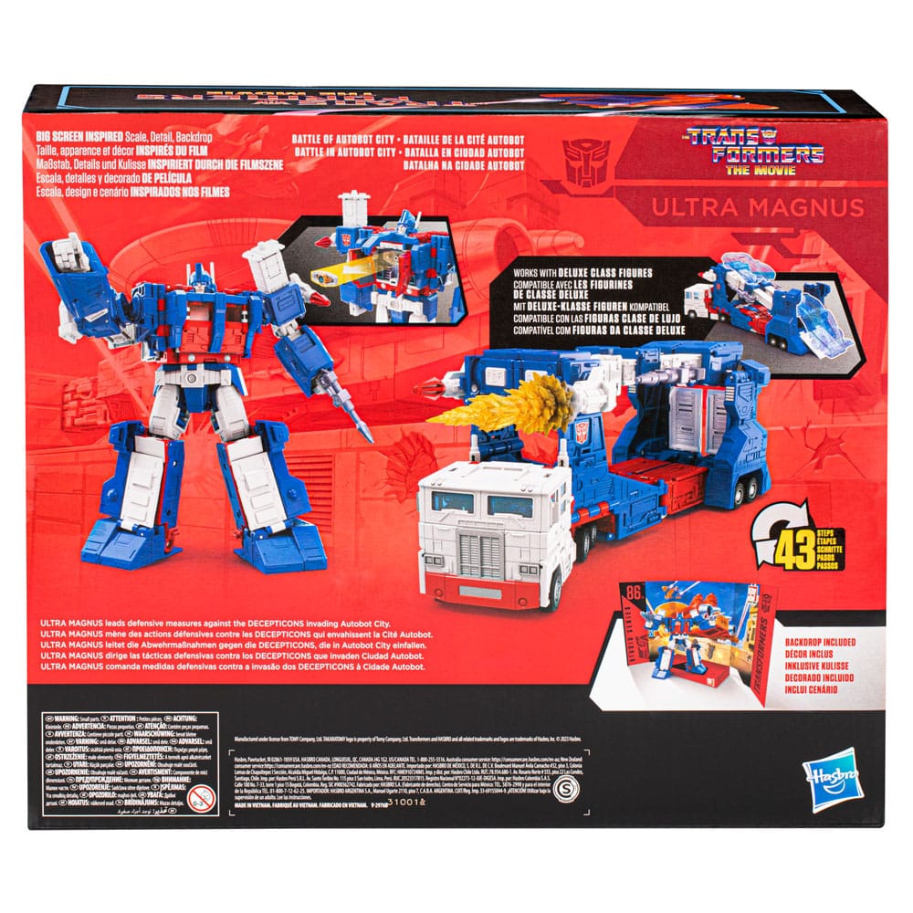 The Transformers: The Movie Generations Studio Series Commander Class Action Figure 86-21 Ultra Magnus 24 cm - immagine 16