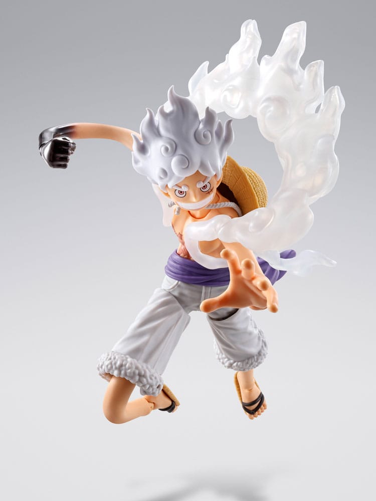 One Piece S.H.Figuarts Action Figure Monkey D. Luffy Gear 5 -Future Island Egghead- 15 cm PREORDER