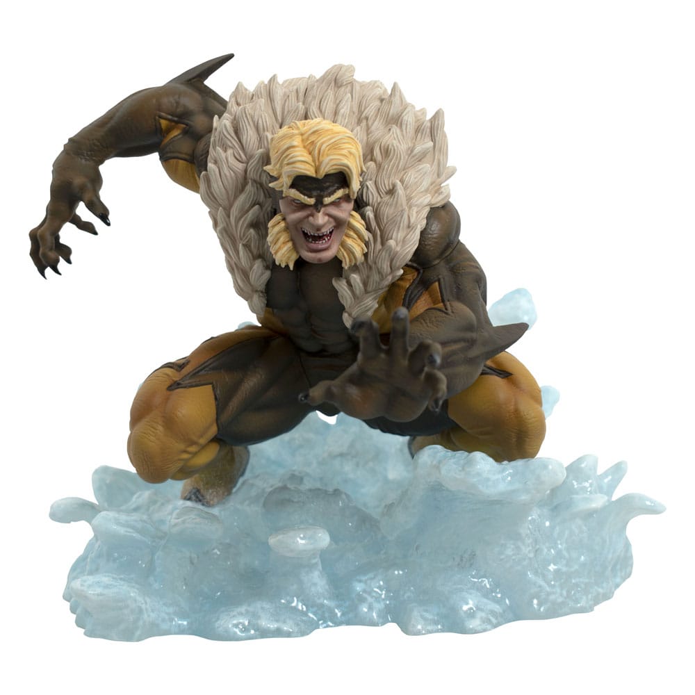Marvel Comic Gallery PVC Diorama Sabretooth 16 cm PREORDER