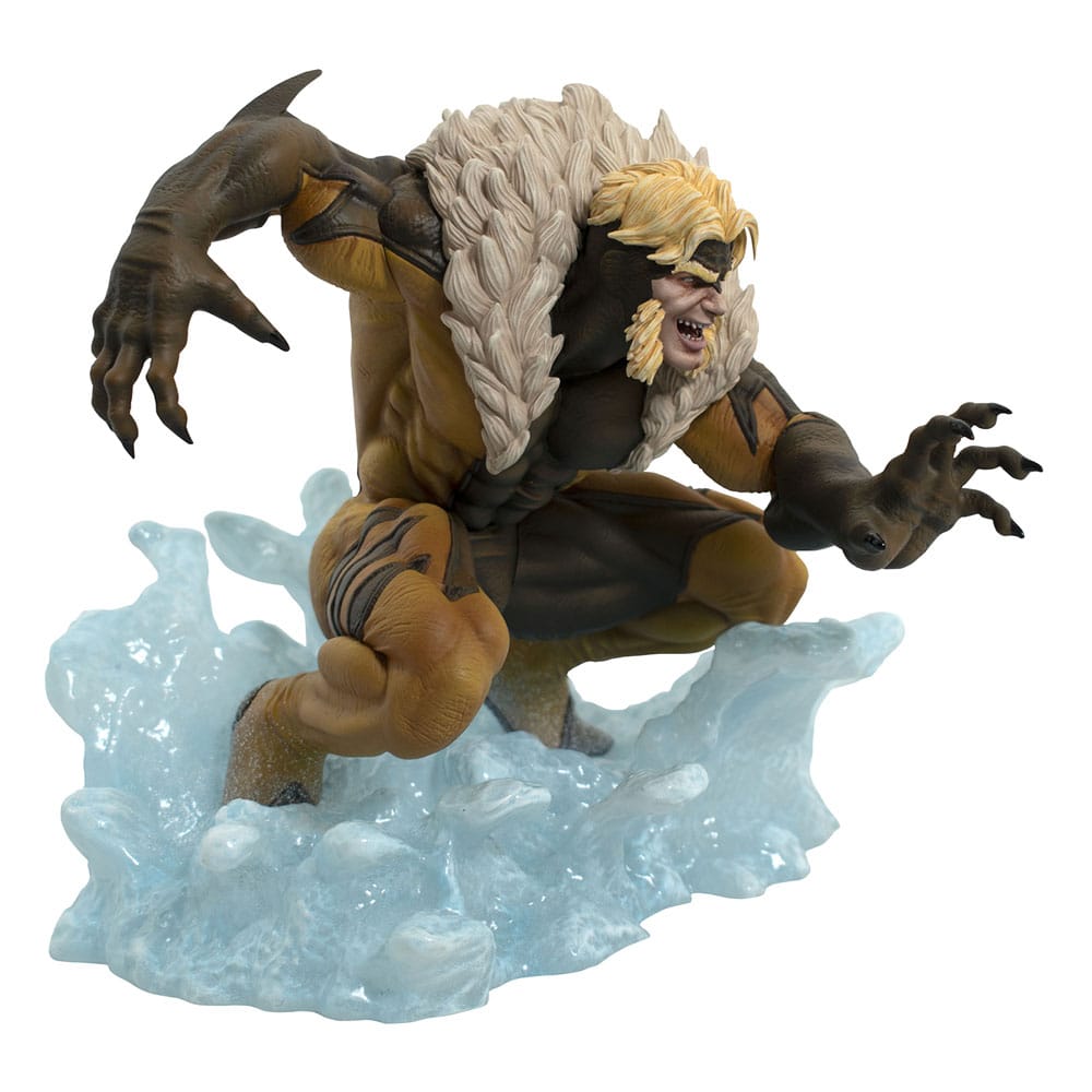 Marvel Comic Gallery PVC Diorama Sabretooth 16 cm PREORDER - immagine 3