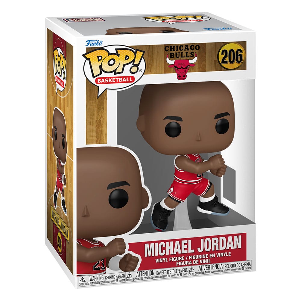NBA Legends POP! Sports Vinyl Figure Bulls- Michael Jordan('89) "The Shot" 9 cm - immagine 2