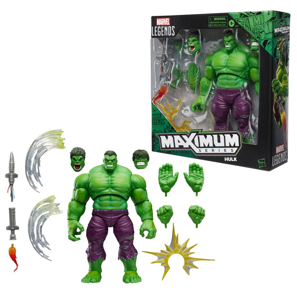 Marvel Legends Maximum Series Action Figure Hulk 21 cm - immagine 4