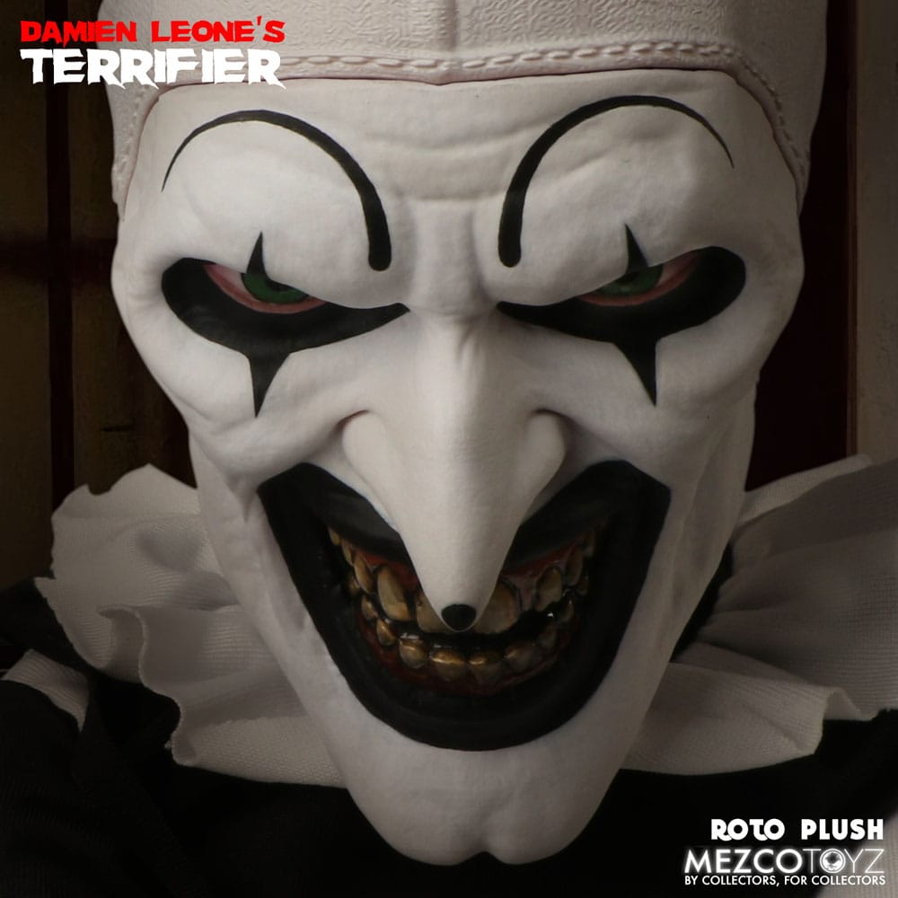 Terrifier Roto Plush Figure Art the Clown 46 cm - immagine 4