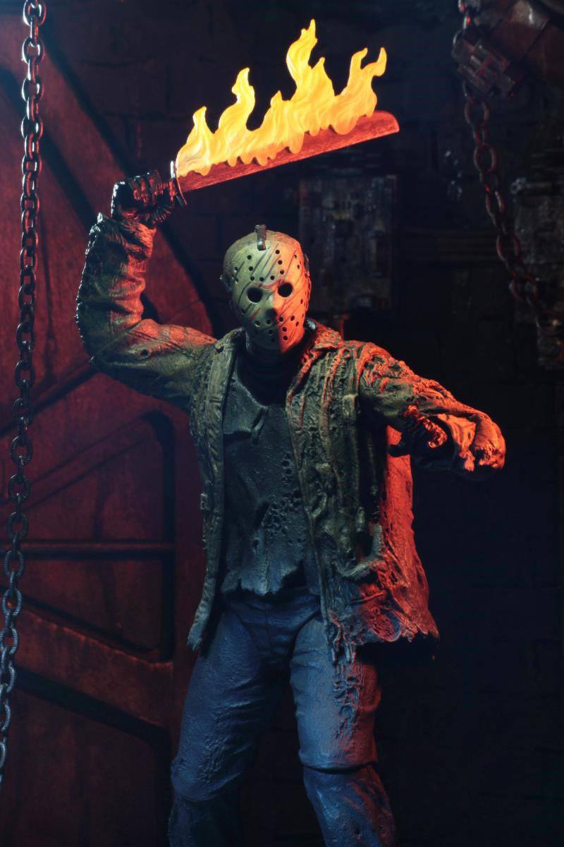 Freddy vs. Jason Ultimate Action Figure Jason Voorhees 18 cm - immagine 5