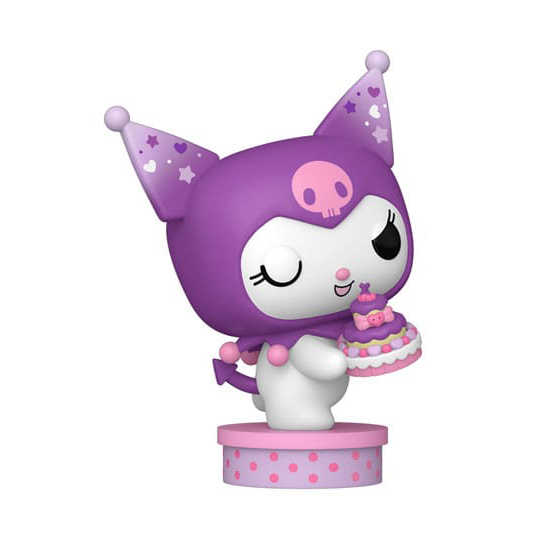 Hello Kitty and Friends POP! Vinyl Figure Kuromi with Cake (20th Anniversary) 9 cm