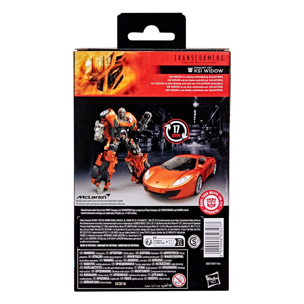Transformers: Age of Extinction Studio Series Leader Class Action Figure Concept Art KSI Widow 11 cm PREORDER - immagine 2
